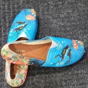 Ocean lover slip on shoes